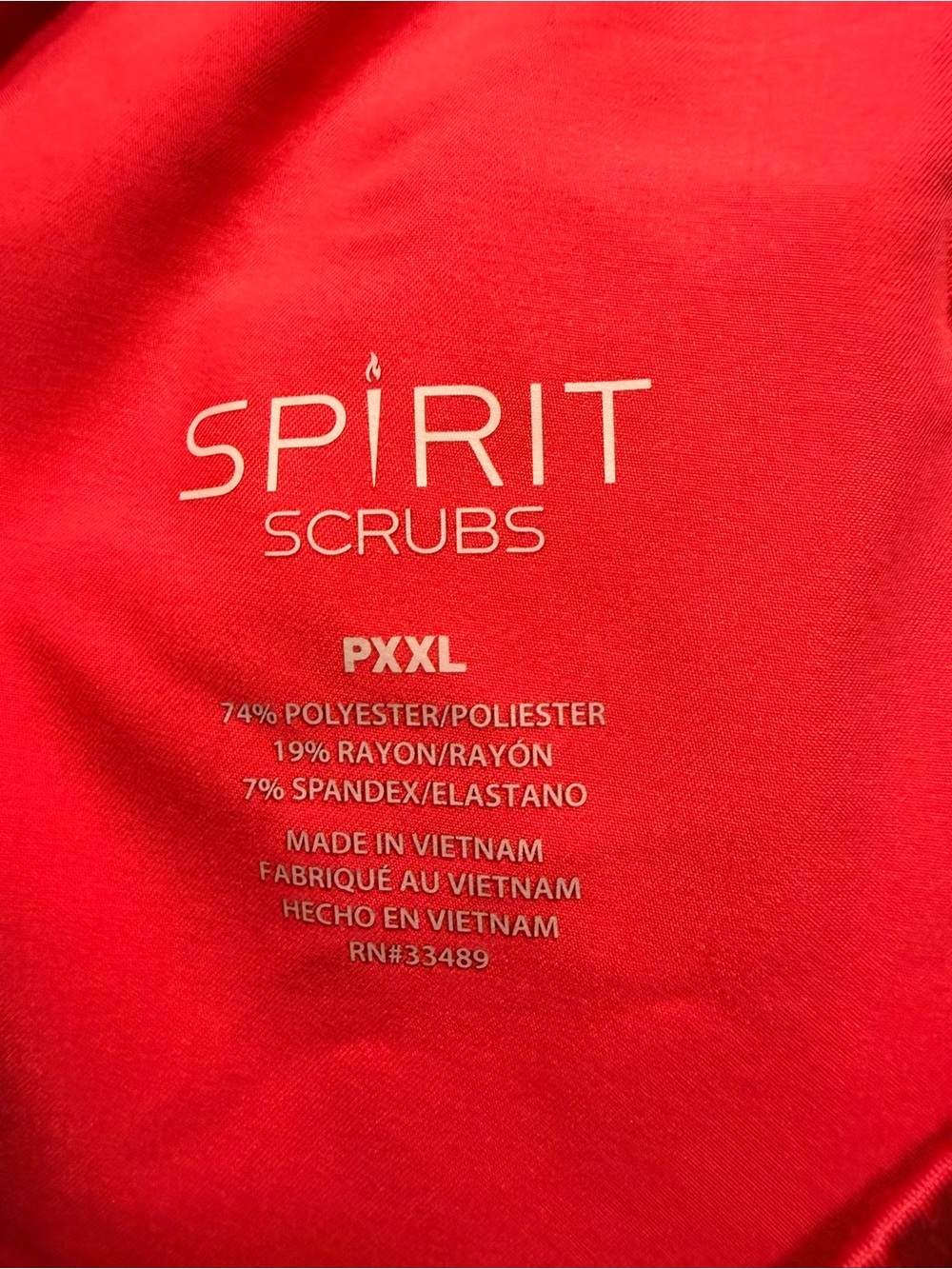 Women's Spirit scrubs in Watermelon - Picture 8 of 8